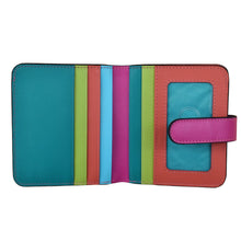 Load image into Gallery viewer, AP-7301/Paradise Multi Tab Purse with Credit Card slots
