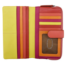 Load image into Gallery viewer, AP7420/Sunset Soft Leather Tab Purse