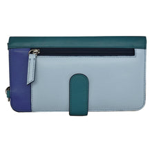 Load image into Gallery viewer, AP6363/DENIMMULTI Leather Crossbody Handbag with Phone Pocket