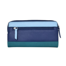 Load image into Gallery viewer, AP7420/DENIMMULTI Soft Leather Purse