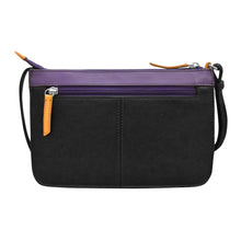 Load image into Gallery viewer, AP-6046/BLKBRIGHT CROSSBODY LEATHER BAG