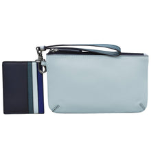 Load image into Gallery viewer, AP-6202/Denim Multi Clutch with Detachable Card Holder