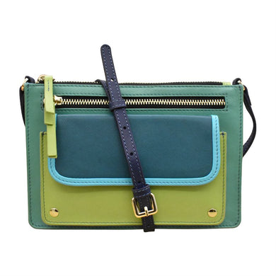 AP-6774 SERENTITY  CROSSBODY LEATHER BAG