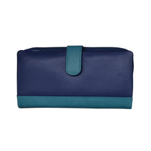 Load image into Gallery viewer, AP7420/DENIMMULTI Soft Leather Purse